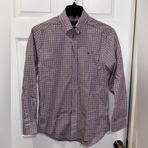 Vineyard Vines Performance Cotton Skysail Gingham Shirt SZ S​